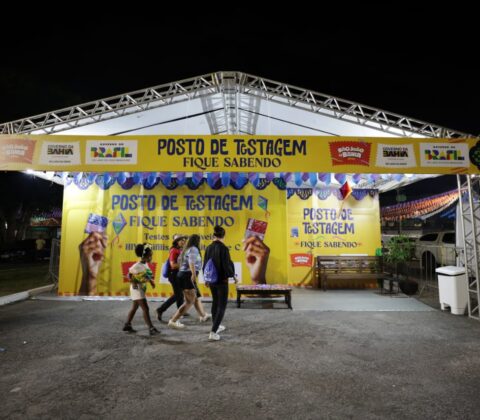 Imagem do post Postos de testagem montados pela Sesab ultrapassam marca de 30 mil exames
