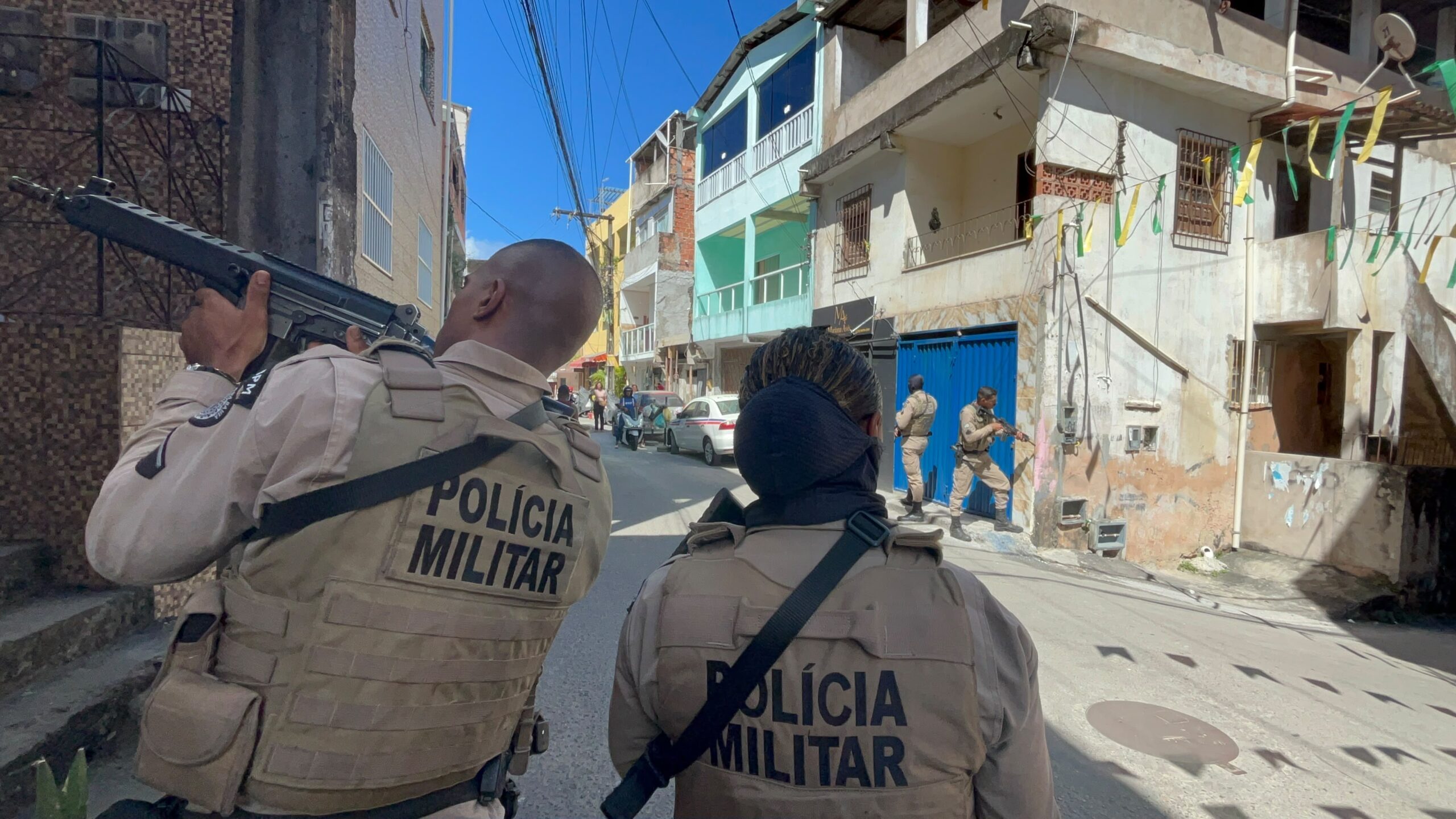 PM reforça combate ao CV no Nordeste de Amaralina após ataque contra policiais
