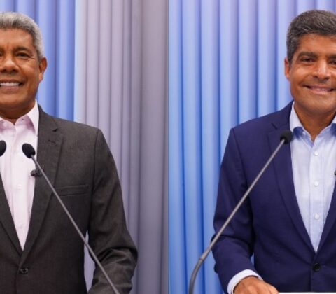 Imagem do post Jerônimo e ACM Neto estarão no 1º debate ao Governo da Bahia; veja data, horário e onde assistir