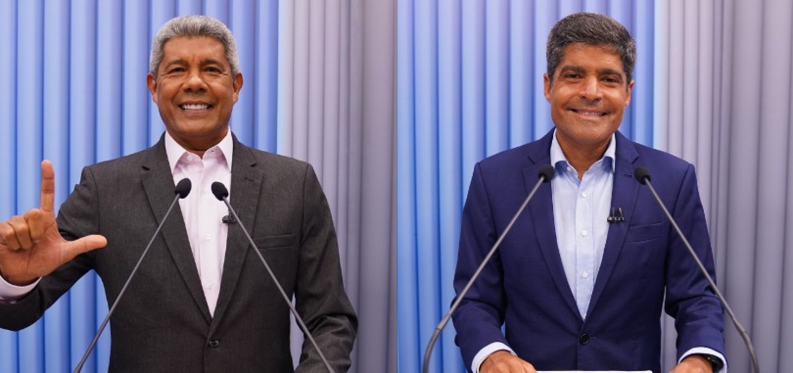 Jerônimo e ACM Neto estarão no 1º debate ao Governo da Bahia; veja data, horário e onde assistir