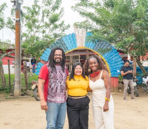 Imagem do post Kleber Rosa visita aldeia em Pau Brasil e defende regularização fundiária de territórios indígenas na Bahia