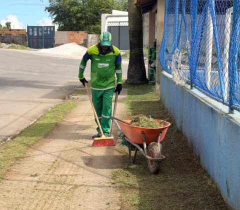 Imagem do post “Mais qualidade de vida”: Limpurb reforça limpeza em residencial de Salvador