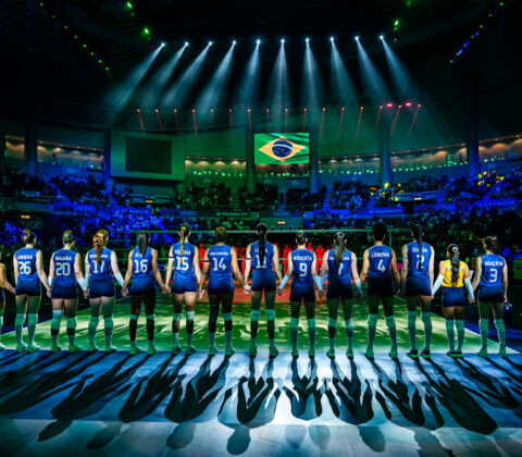 Imagem do post Brasil luta, mas perde para a Turquia e amarga mais um vice na Liga das Nações de Vôlei