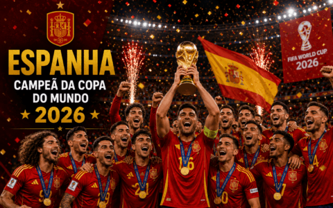 Imagem do post Espanha conquista o bicampeonato da Copa do Mundo 2026