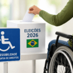 Eleições 2026 terão número recorde de eleitores com deficiência; veja como solicitar seção acessível