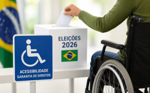 Imagem do post Eleições 2026 terão número recorde de eleitores com deficiência; veja como solicitar seção acessível