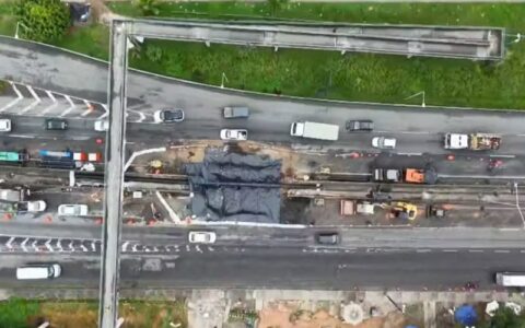 Imagem do post Aberto há uma semana, DNIT decreta situação de emergência após cratera na BR-324