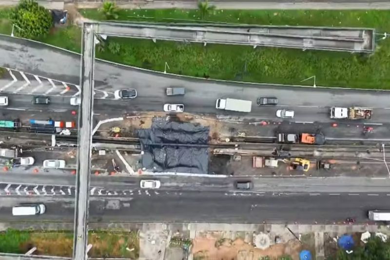 Aberto há uma semana, DNIT decreta situação de emergência após cratera na BR-324
