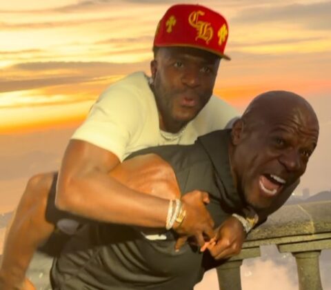Imagem do post Vini Jr. e Terry Crews se encontram no Cristo Redentor: “Uma amizade que vai durar para sempre”