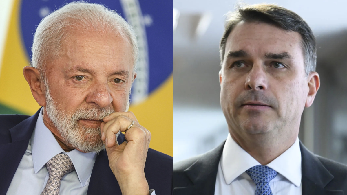 Pesquisa mostra empate entre Lula e Flávio Bolsonaro na disputa presidencial