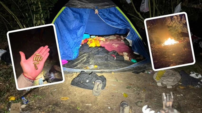 Rondesp desarticula acampamento de facção e apreende munições de fuzil