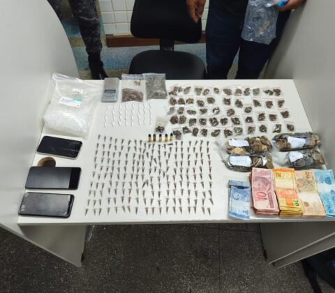 Imagem do post Após confronto com a PM, homem é preso por tráfico em São Caetano com drogas e dinheiro