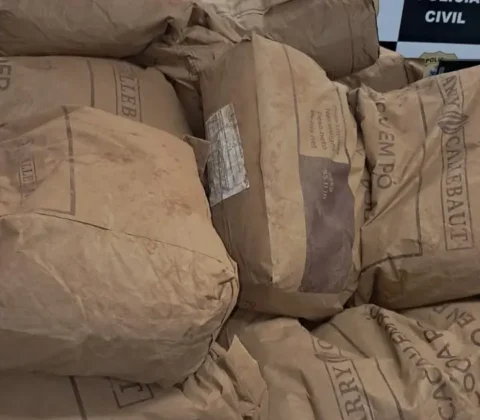Imagem do post Carga de cacau avaliada em mais de R$ 280 mil é recuperada pela Polícia Civil