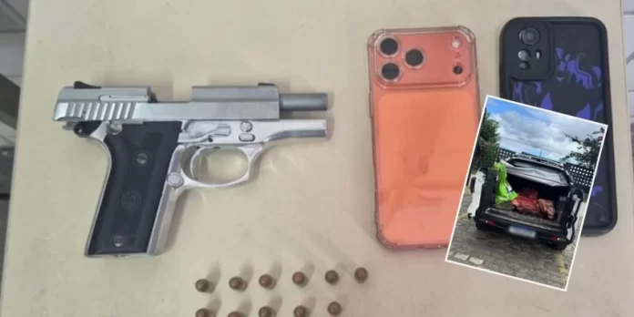 Trio é preso por abate clandestino de gado e tenta subornar policiais durante abordagem