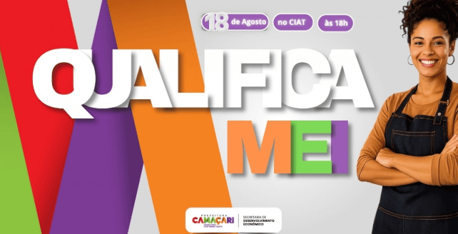 Camaçari abre vagas para capacitação gratuita de MEIs; veja como participar do Qualifica MEI