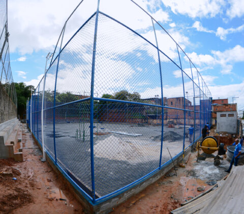 Imagem do post Obras de requalificação do Campo do Vietnã avançam em Lauro de Freitas