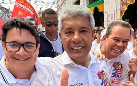 Imagem do post Tagner Cerqueira participa do desfile do 2 de Julho ao lado de Jerônimo Rodrigues e defende compromisso com a soberania baiana