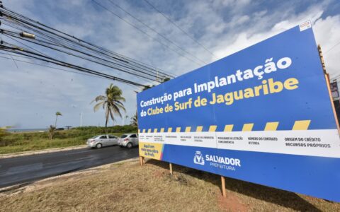 Imagem do post Prefeitura de Salvador inicia construção do Clube de Surf de Jaguaribe