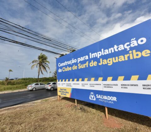 Imagem do post Prefeitura de Salvador inicia construção do Clube de Surf de Jaguaribe