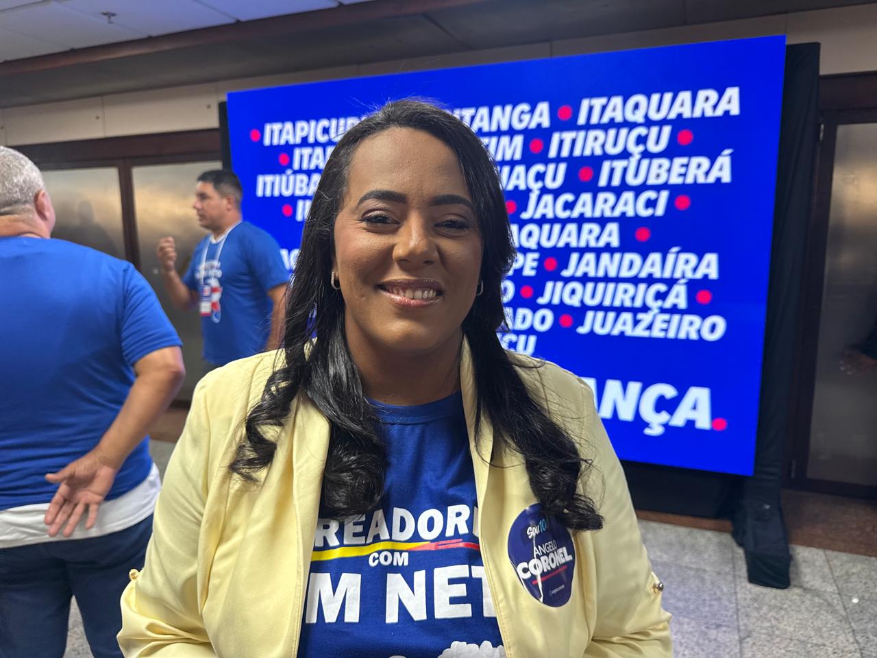 Vereadora de Teofilândia Jussara Silva destaca mobilização de vereadores em evento por mudança na Bahia
