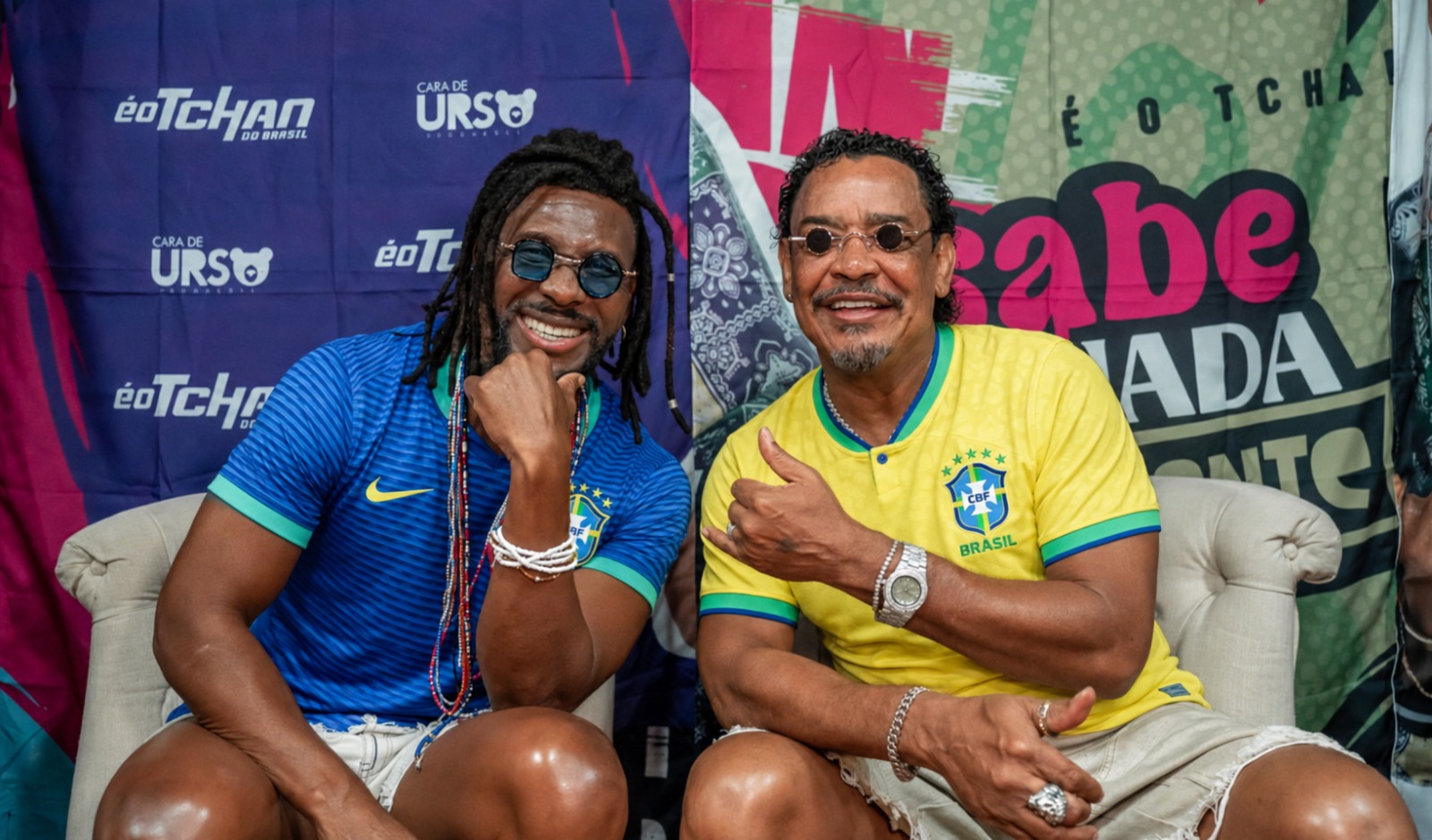 É o Tchan participa do Programa do Huck neste domingo (05) e promete muita música e nostalgia