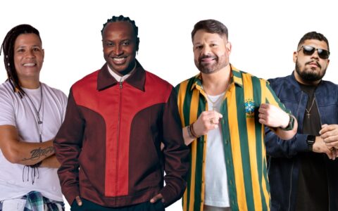 Imagem do post Thiaguinho comanda a festa na Arena Brasil em dia de Brasil x Noruega pelas oitavas da Copa do Mundo