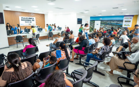 Imagem do post Policlínica de Camaçari registra quase 48 mil atendimentos em pouco mais de dois meses