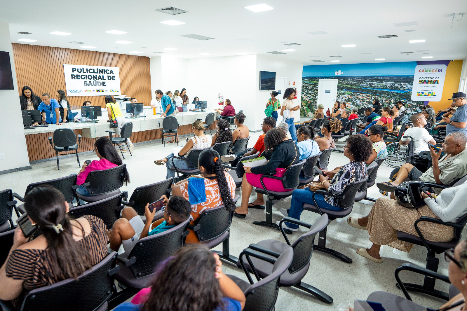 Policlínica de Camaçari registra quase 48 mil atendimentos em pouco mais de dois meses