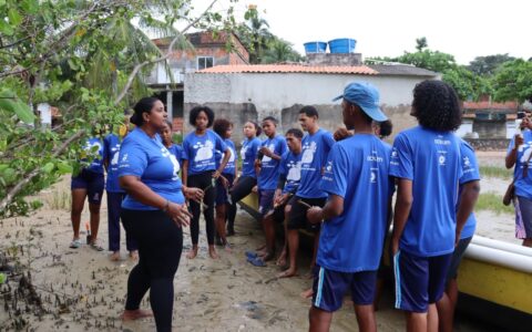 Imagem do post Projeto leva educação ambiental e plantio de manguezais para ilhas da Baía de Todos-os-Santos
