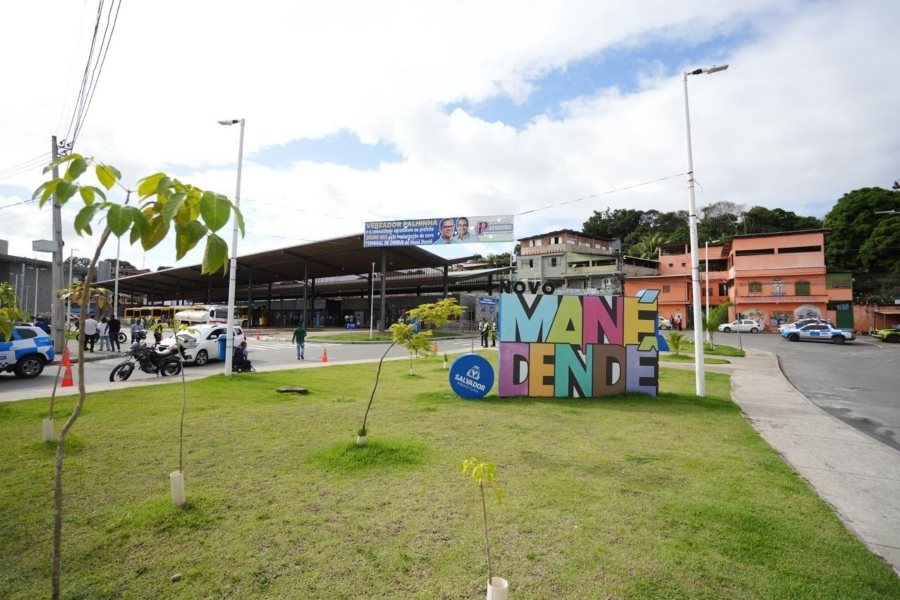 Obras do Novo Mané Dendê atingem 87% de conclusão no Subúrbio de Salvador