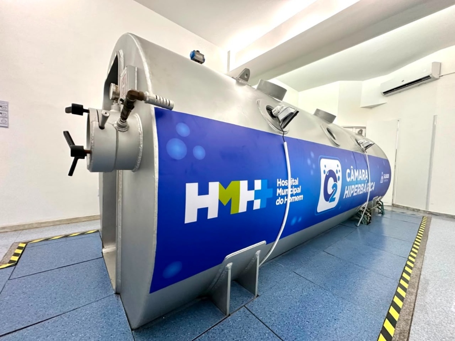 Hospital Municipal do Homem inicia serviço de oxigenoterapia hiperbárica em Salvador