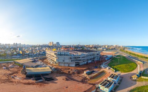 Imagem do post Com 68% das obras concluídas, Arena Multiuso entra em etapa final