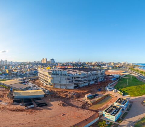 Imagem do post Com 68% das obras concluídas, Arena Multiuso entra em etapa final
