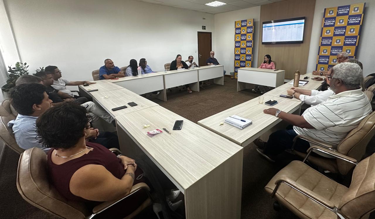 Lauro de Freitas promove reunião de alinhamento estratégico da gestão