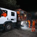 Lauro inicia sinalização horizontal em rua requalificada de Vilas do Atlântico