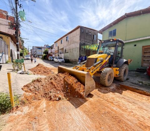 Imagem do post Programa Pavimenta Lauro inicia preparação para nova pavimentação asfáltica em Vida Nova