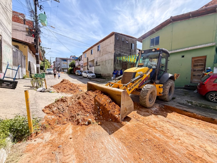 Programa Pavimenta Lauro inicia preparação para nova pavimentação asfáltica em Vida Nova