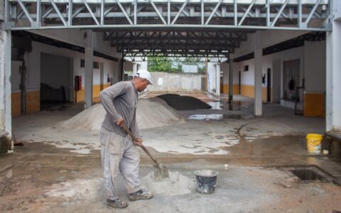 Imagem do post Obra de creche no Jardim Castelão avança em Lauro de Freitas
