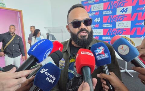 Imagem do post “Flávio Bolsonaro virá à Bahia apresentar propostas de mudança”, garante Leandro de Jesus