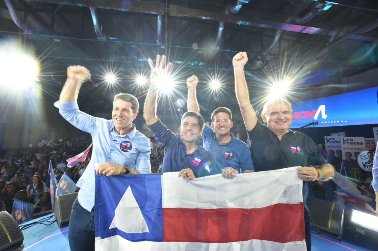 ACM Neto, Zé Cocá, Angelo Coronel e João Roma têm candidaturas oficializadas na Bahia