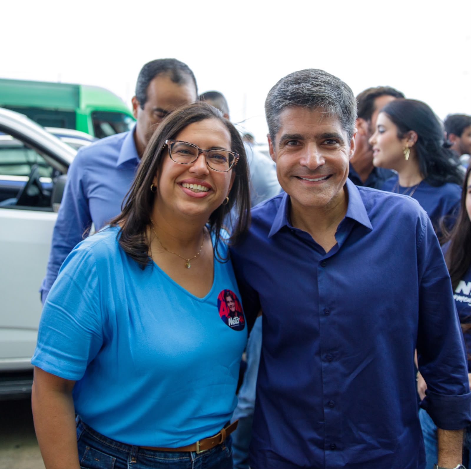 “O sentimento é de mudança e esperança”, diz Ana Paula Matos em convenção que oficializa candidatura de ACM Neto