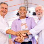 Chapa governista inicia campanha com missa no Bonfim e comício no interior