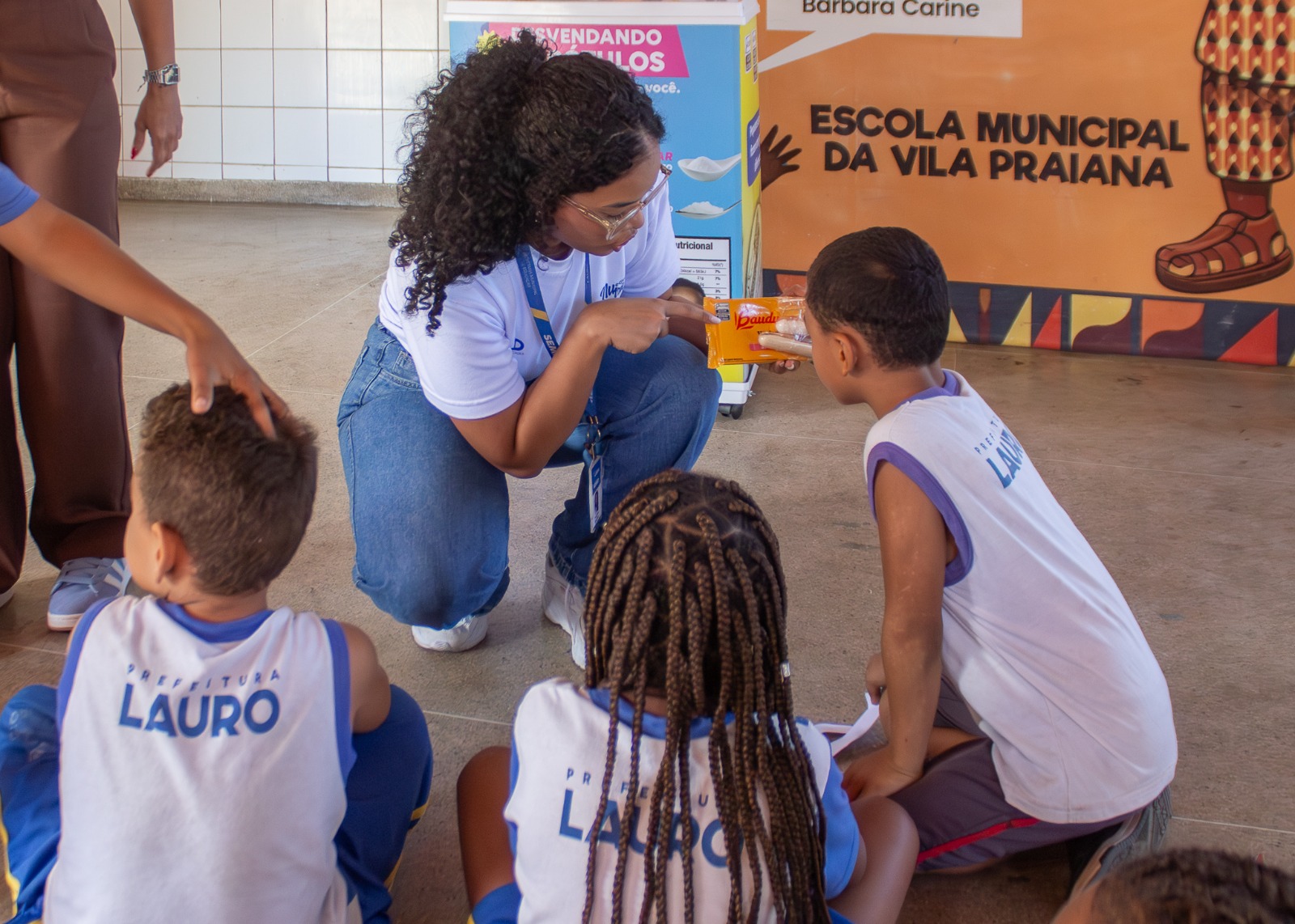 Estudantes de Lauro aprendem a interpretar rótulos e fazer escolhas mais saudáveis