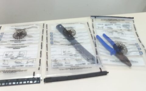 Imagem do post Homem e mulher são presos em flagrante por furto a igreja