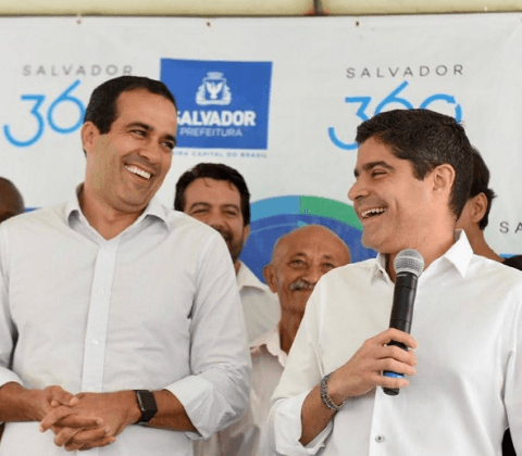 Imagem do post Bruno Reis minimiza empate entre ACM Neto e Jerônimo na Quaest: “Pesquisa para todos os gostos”