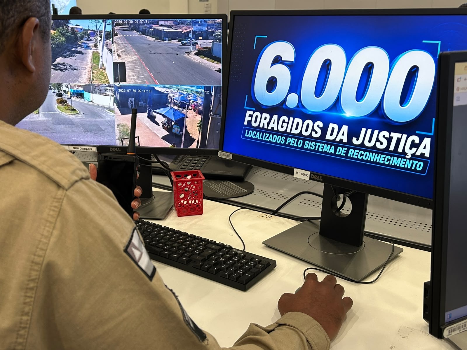 Sistema de Reconhecimento Facial da SSP alcança marca de 6.000 foragidos capturados na Bahia