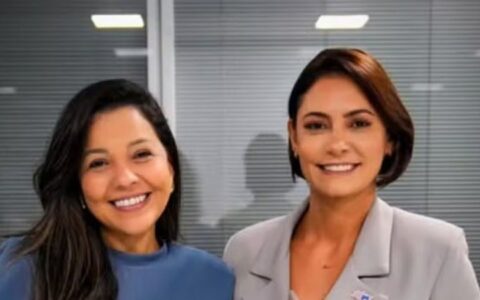 Imagem do post Michelle articula nome de aliada para ser vice de Flávio Bolsonaro