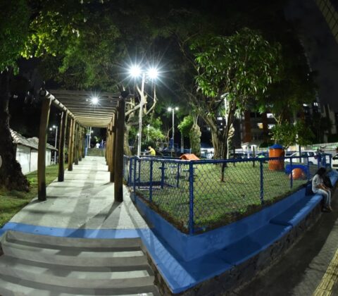 Imagem do post Praça Santos Dumont na Pituba ganha parque para cães, quiosques e mais segurança