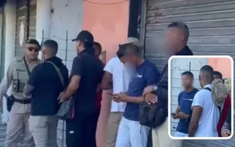 Imagem do post Seis homens são presos após ataque a tiros em Portão; grupo usava distintivos da Polícia Civil