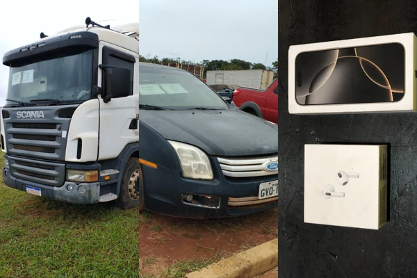 Receita Federal leiloa iPhones, carros e caminhão com lances a partir de R$ 4 mil; saiba como participar